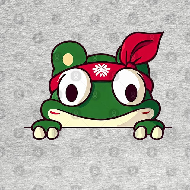 Sneaky japanese frog so cute by Deartexclusive